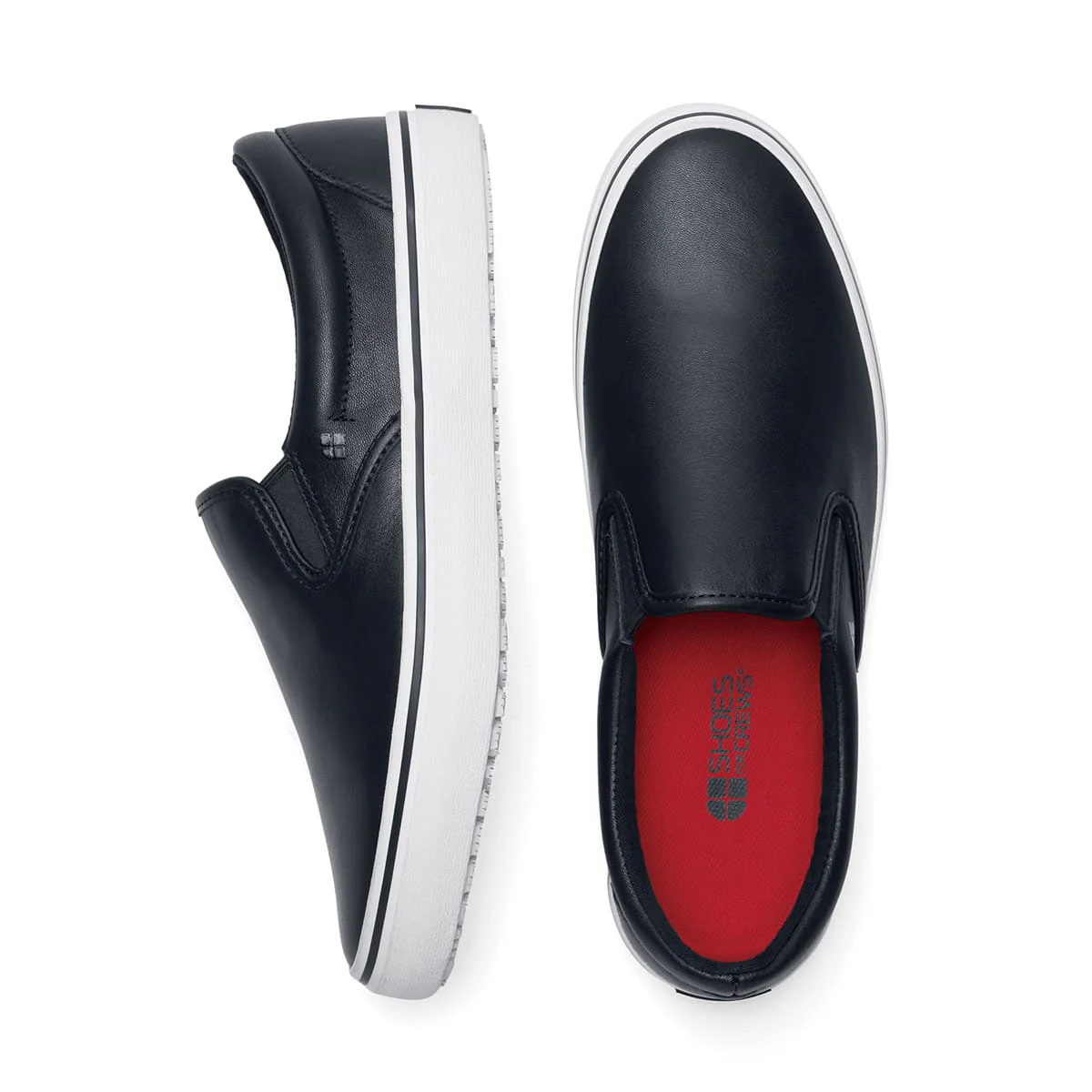 MERLIN SLIP ON BLACK & WHITE - Image 16